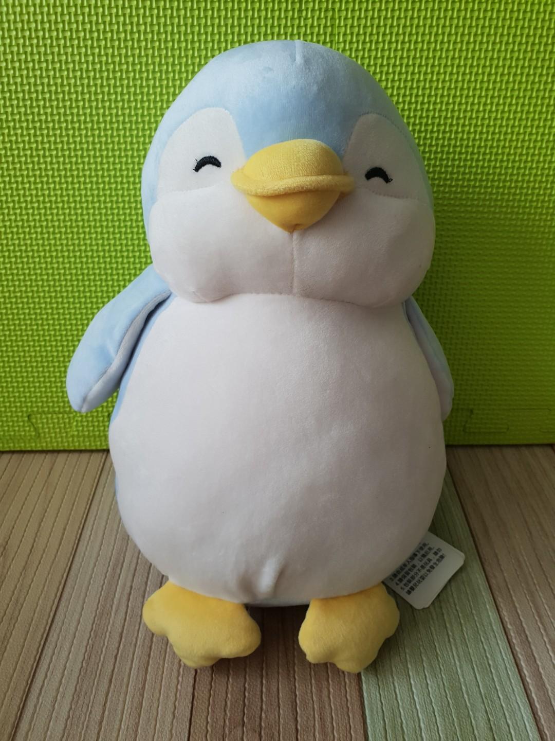 miniso penguin plush toy