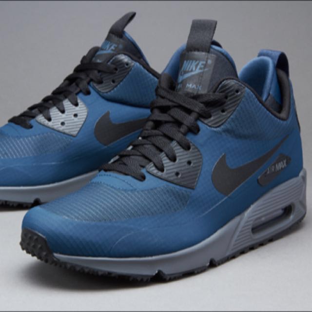 Ny mening nødvendig september Nike Air Max 90 Mid Winter (Squadron Blue), Men's Fashion, Footwear,  Sneakers on Carousell