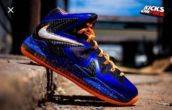 lebron 10 superhero