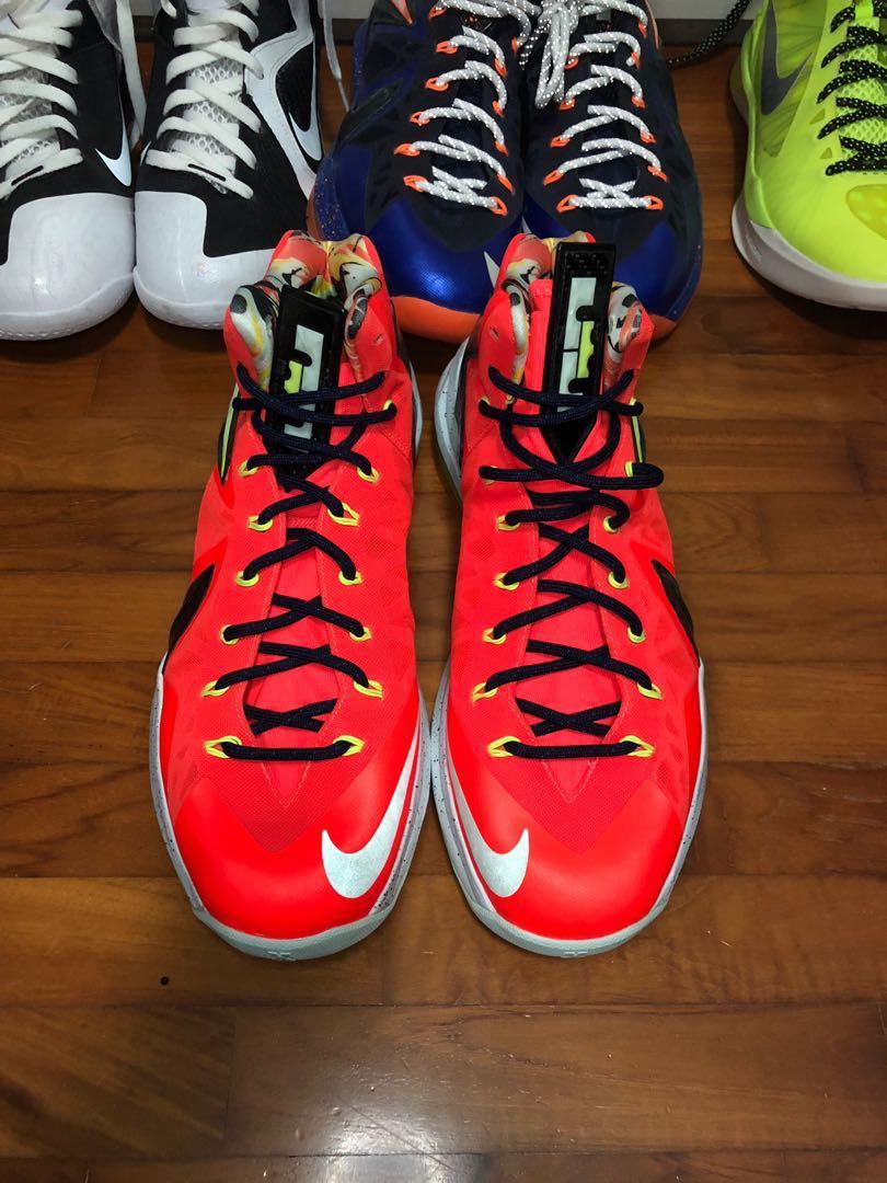 lebron 10 elite crimson