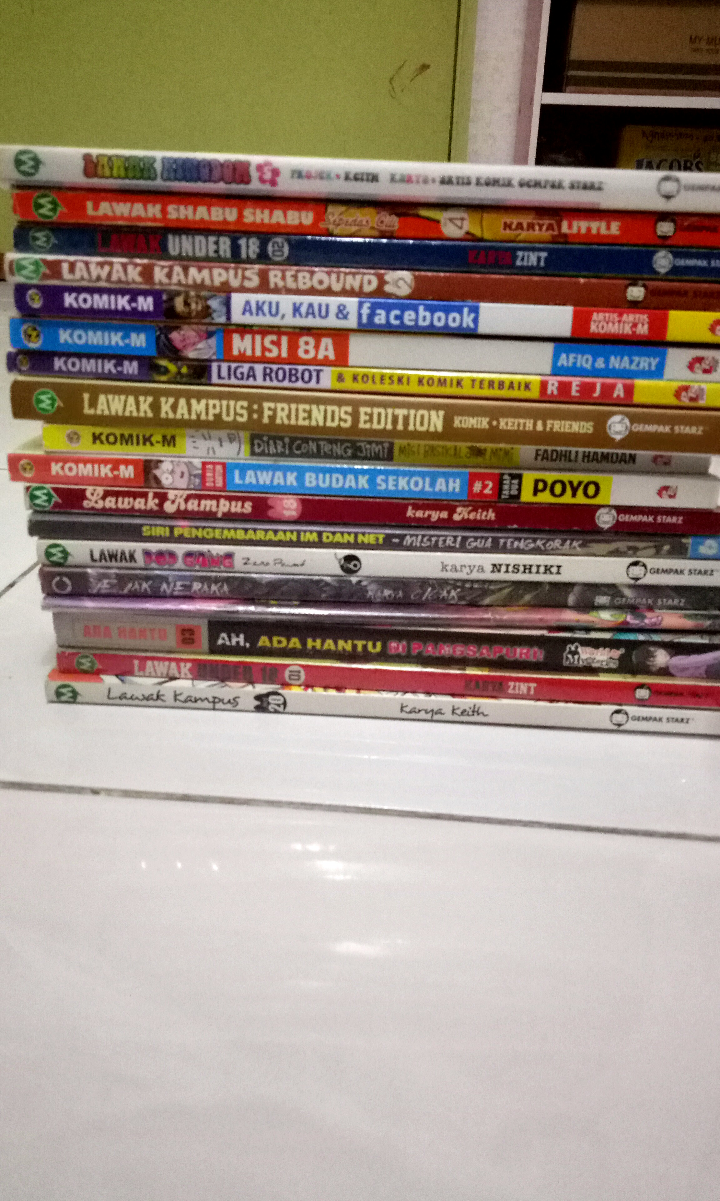 Komik Lawak Books Stationery Books On Carousell