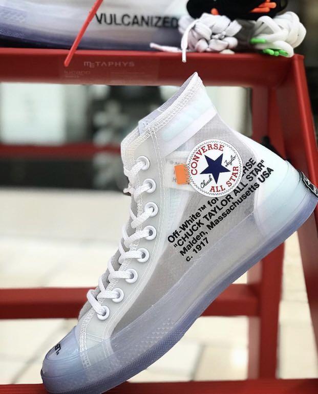 Off White Converse 1.0, Men's Fashion 