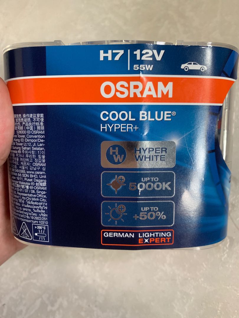 Osram Cool Blue Hyper Car Accessories Electronics Lights On Carousell