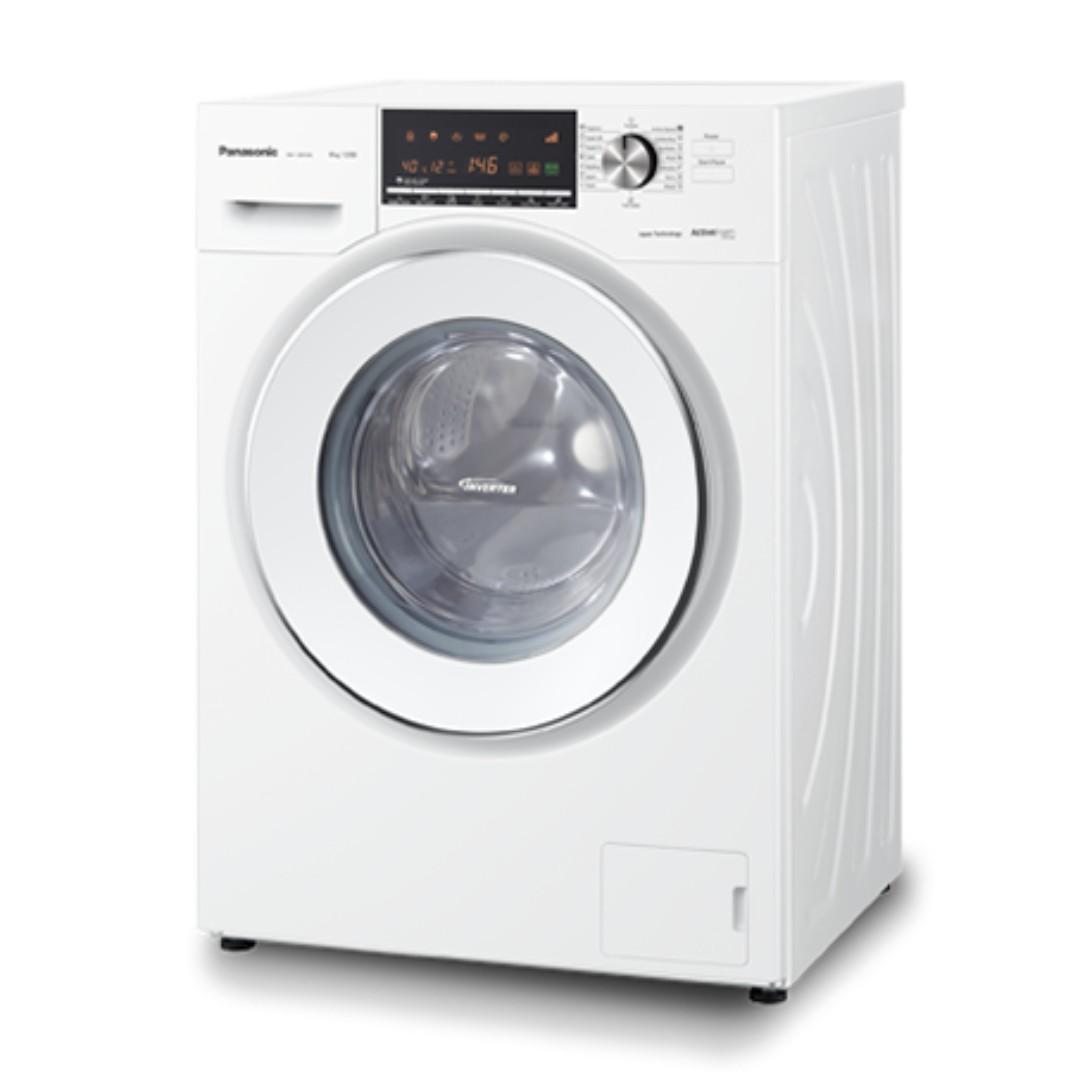 Panasonic 8KG NA128VG6 FRONT LOAD WASHER (INSTALLMENT PLAN), TV & Home