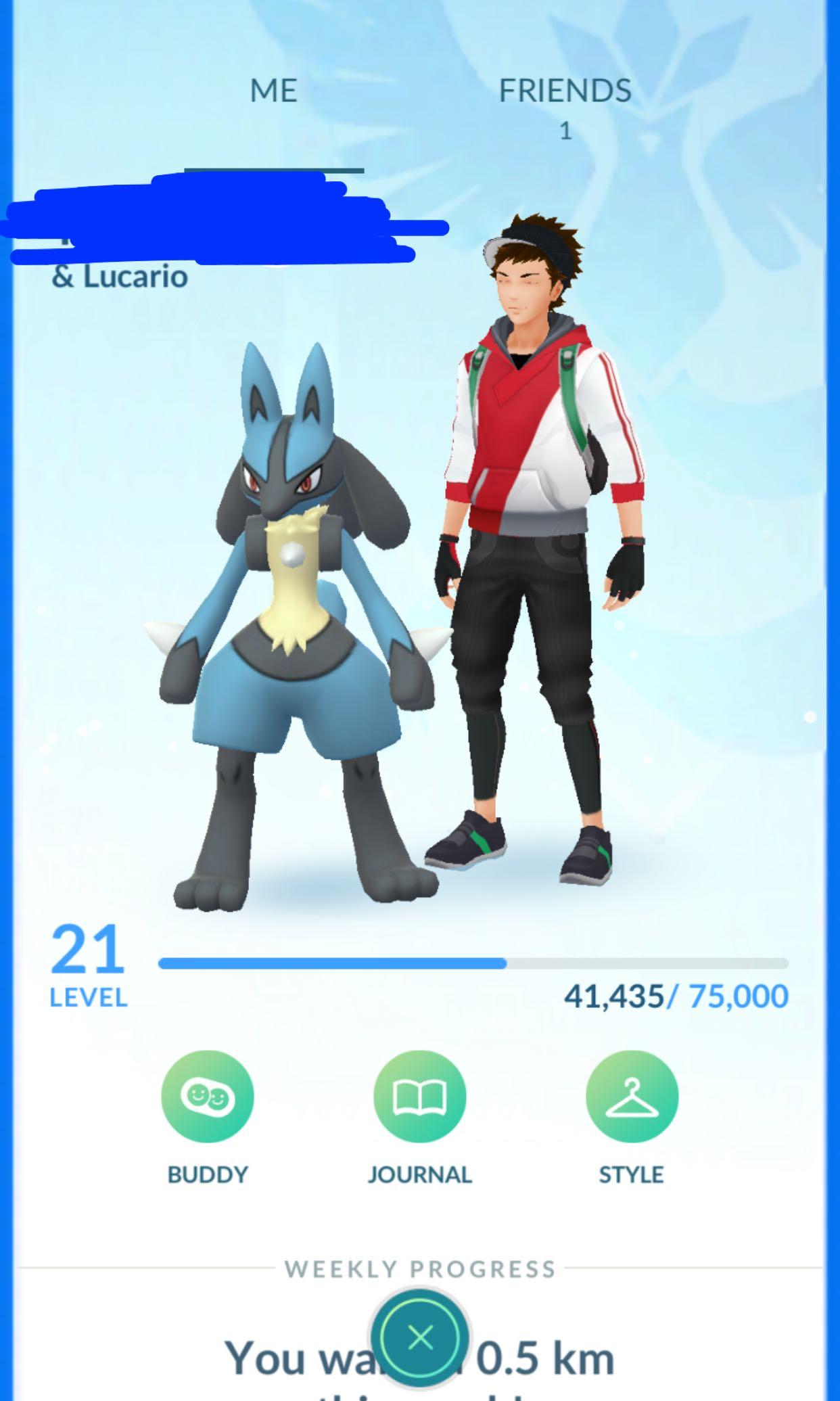 Pokemon Go Account With Lucario Toys Games Video Gaming Video Games On Carousell