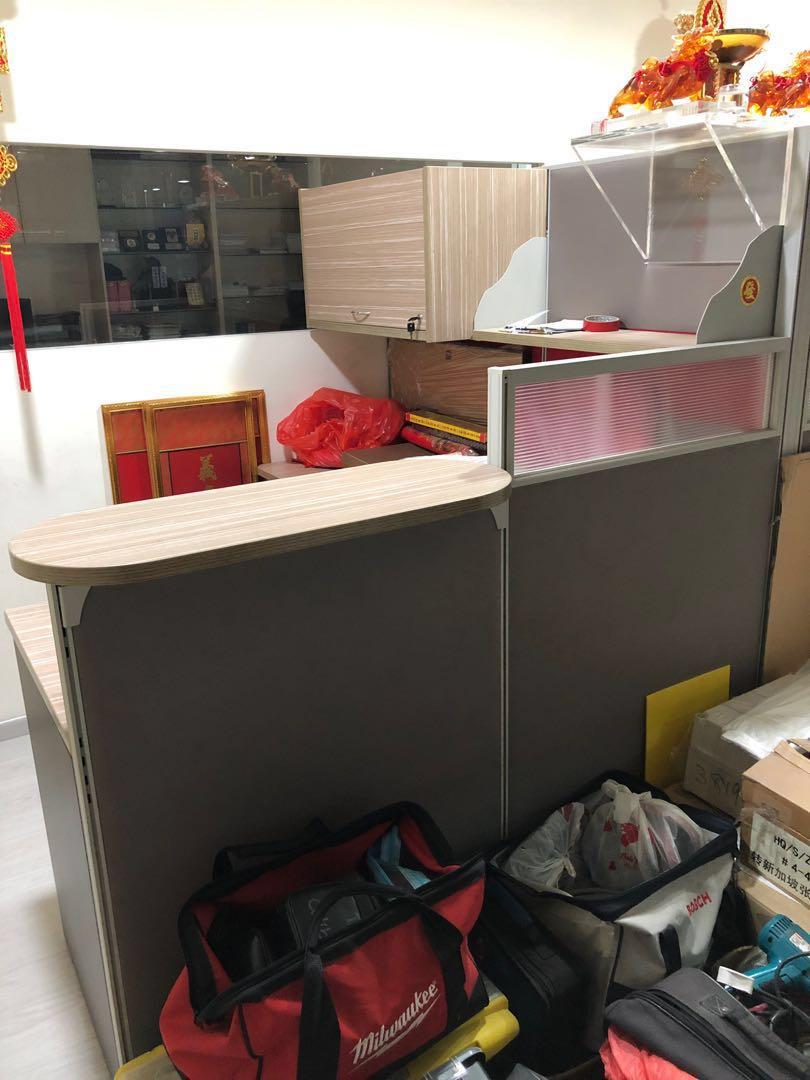 Rare Used System Furniture W Mobile Drawers Furniture Tables Chairs On Carousell