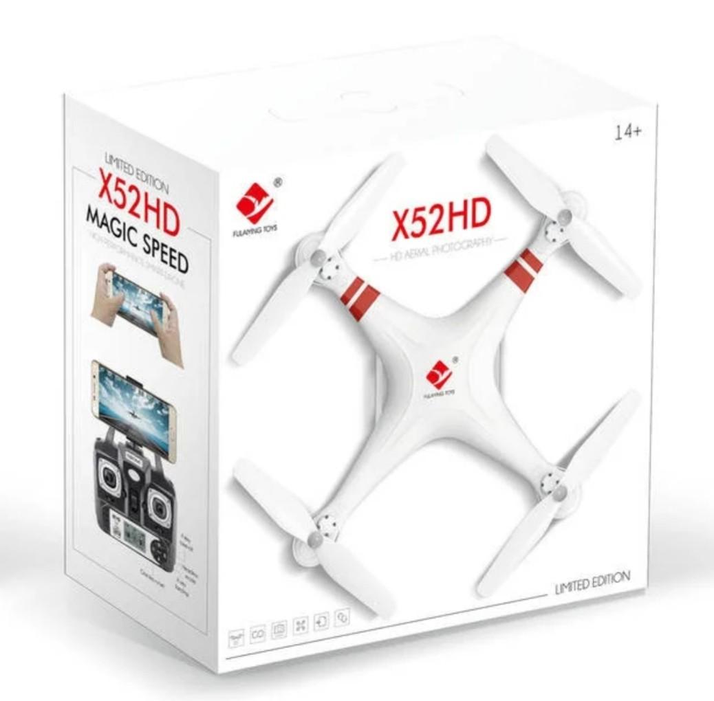 RC drone FPV WIFI 2MP HD camera X52HD RC Quadcopter Micro Remote