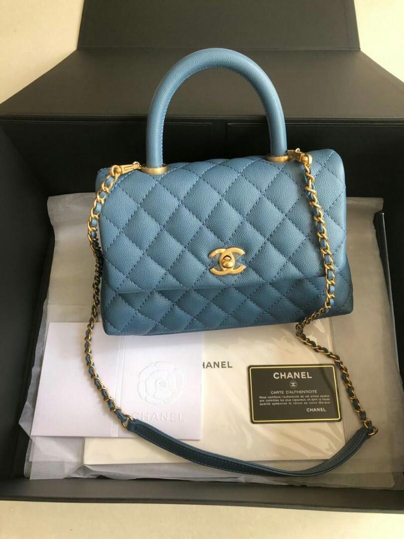 Chanel Mini Top Handle Purseforum Tiffany 