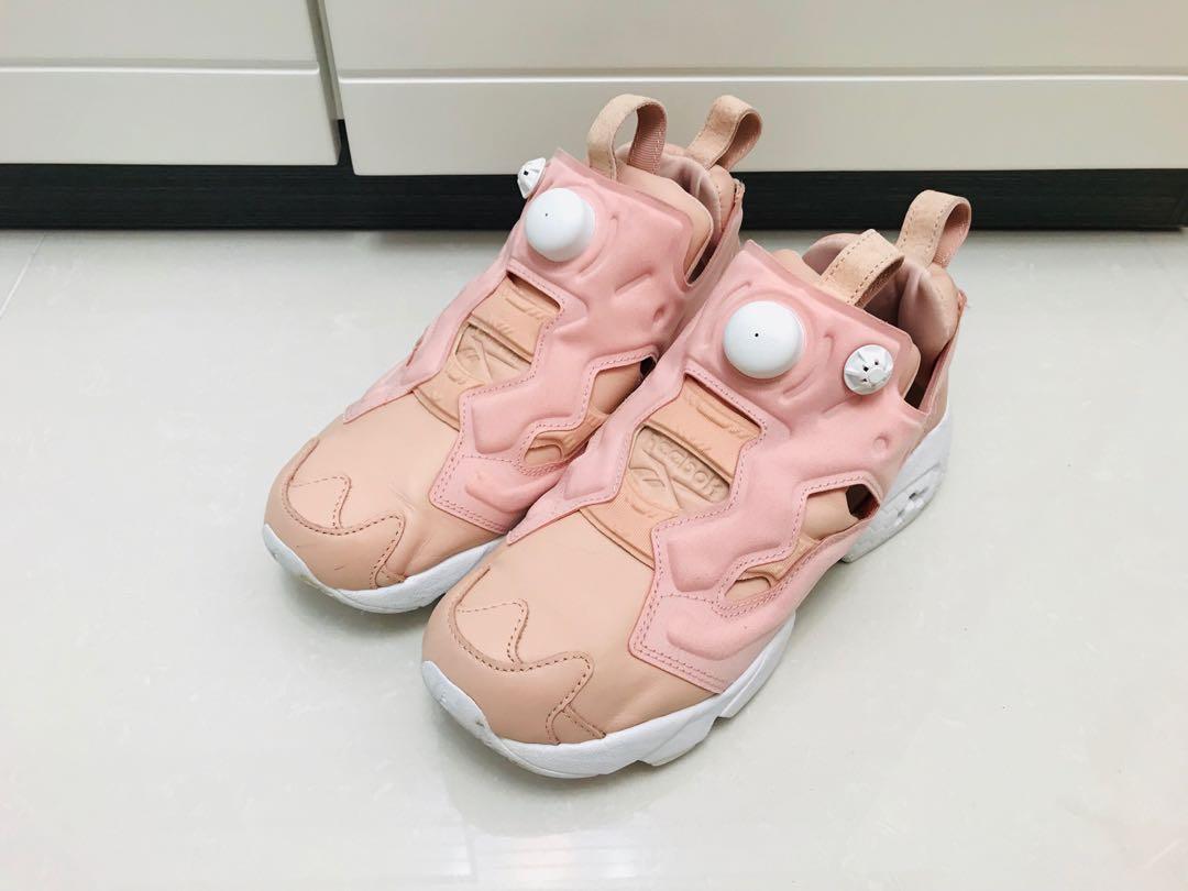 reebok pump pink
