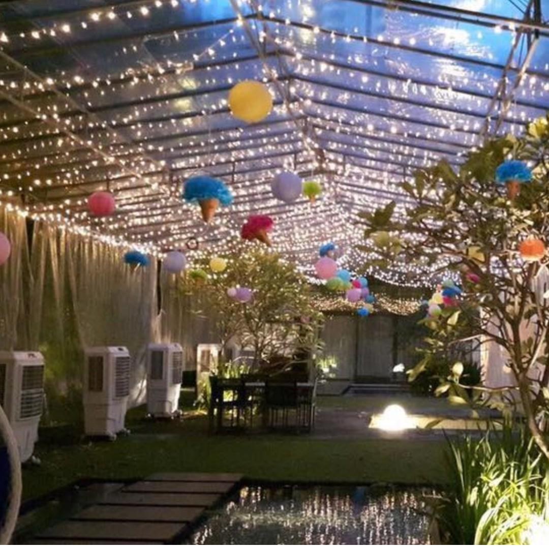 Rental Of Transparent Tentage With Fairy Lights Furniture Others On Carousell