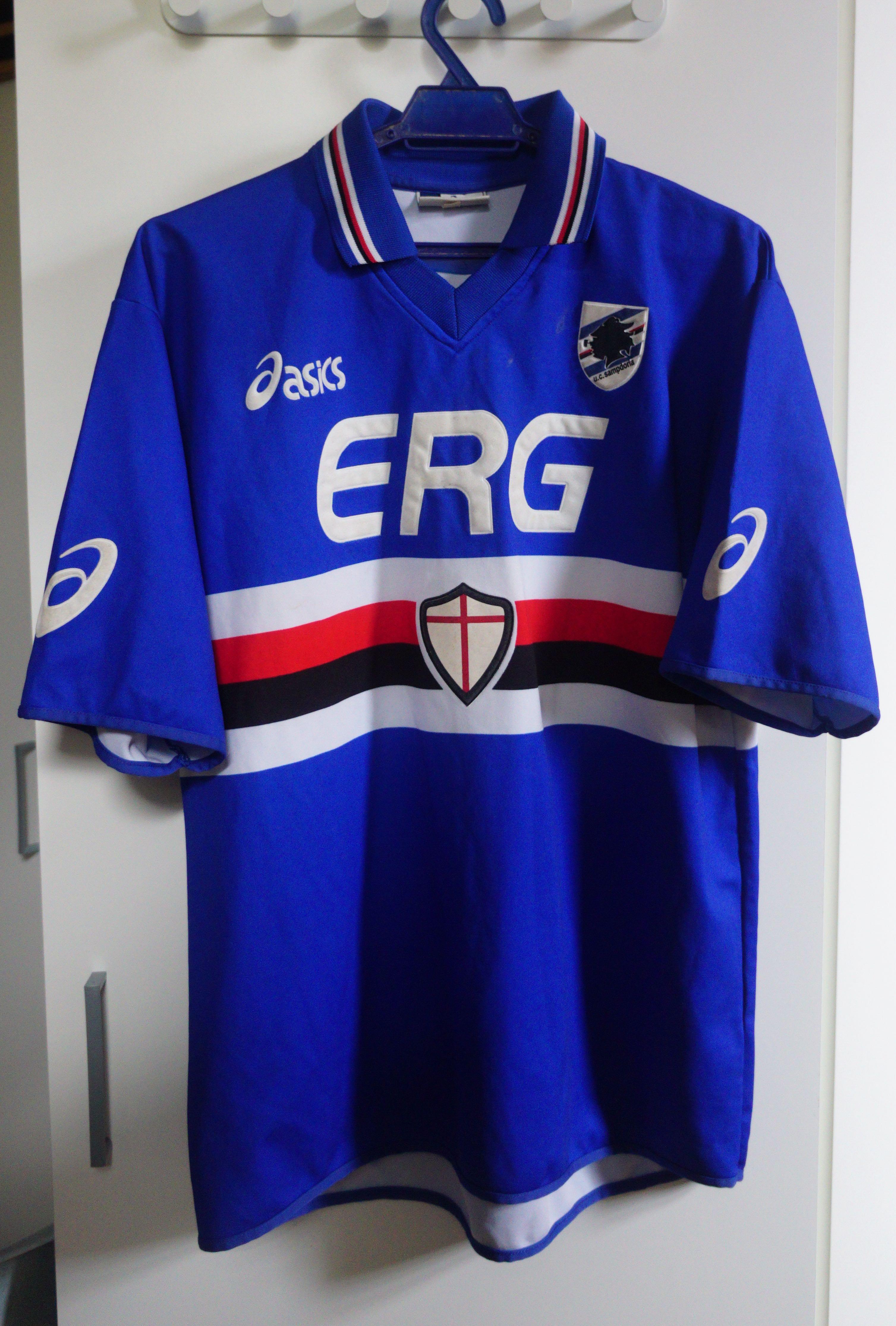 Sampdoria retro jersey clearance