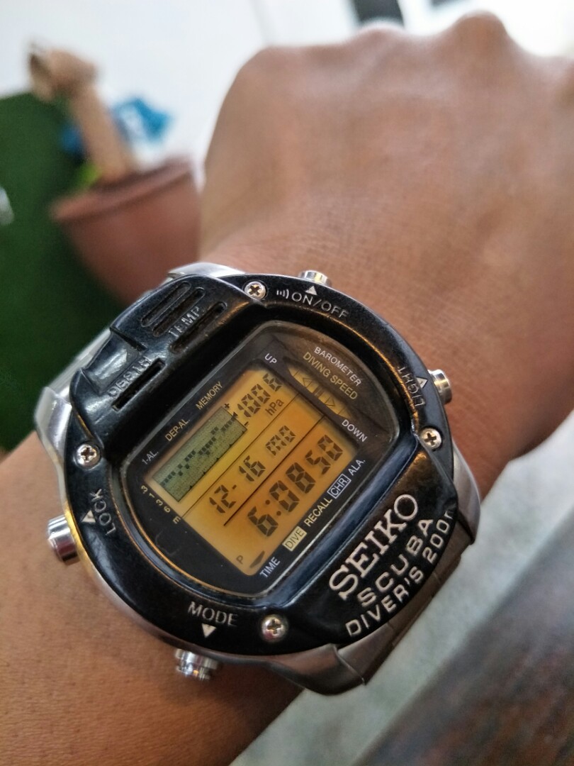 Seiko scuba top diver 200m digital
