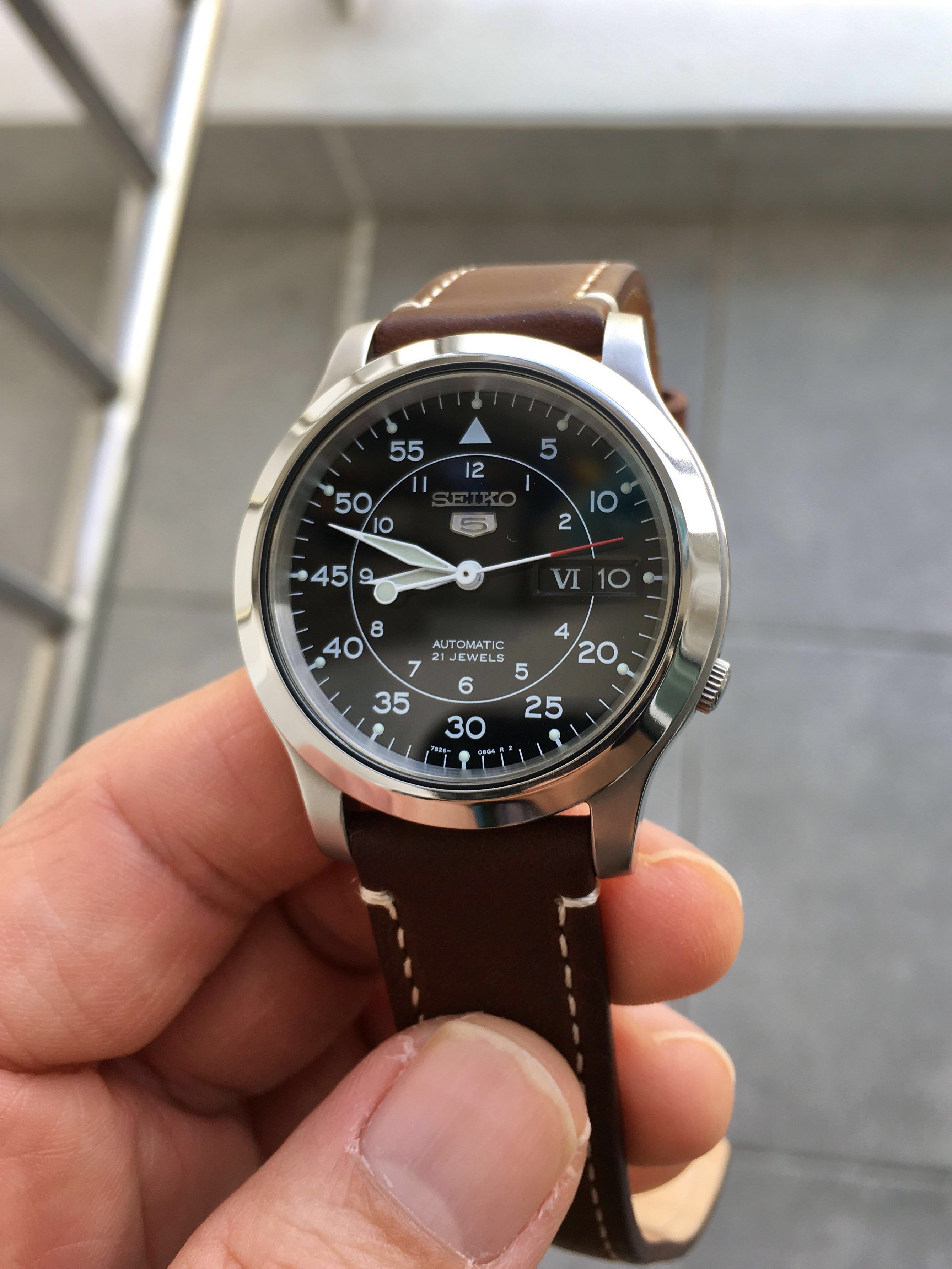 Seiko SNK809 (High polished case mod), Luxury, Watches on Carousell