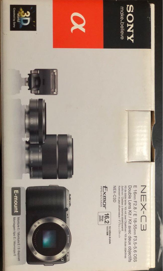 Sony NEX C3D, Photography, Cameras on Carousell