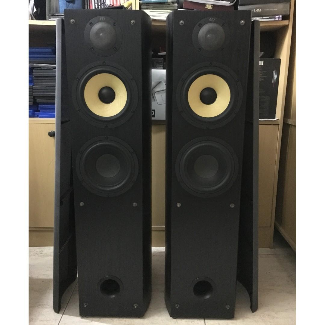 Sony Ss K70ed High End 3 Way Floorstanding Speaker 8ohms