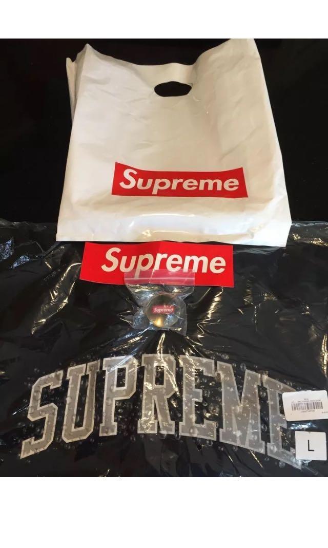 Supreme water online arc hoodie black