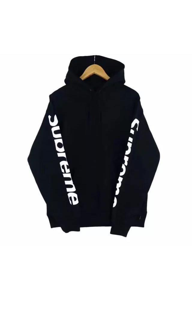 Supreme sideline shop hoodie white