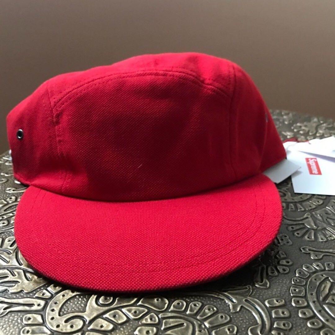 Making obligatorisk Pearly Supreme x Lacoste Pique Camp Hat Red, Men's Fashion, Watches & Accessories,  Caps & Hats on Carousell