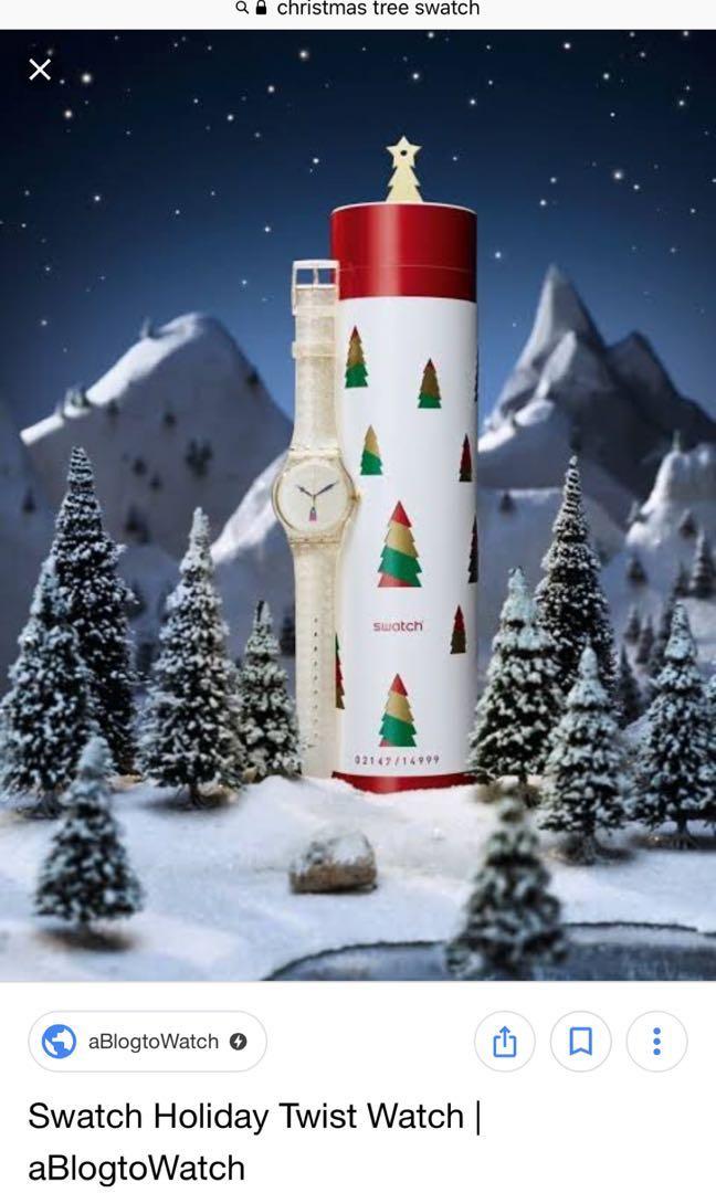 Swatch Christmas watch, Men's Fashion