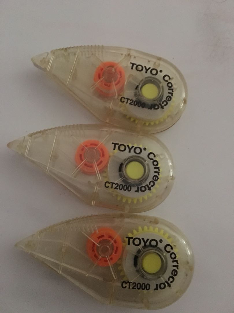Toyo Correction Tape, Hobbies & Toys, Stationery & Craft, Other