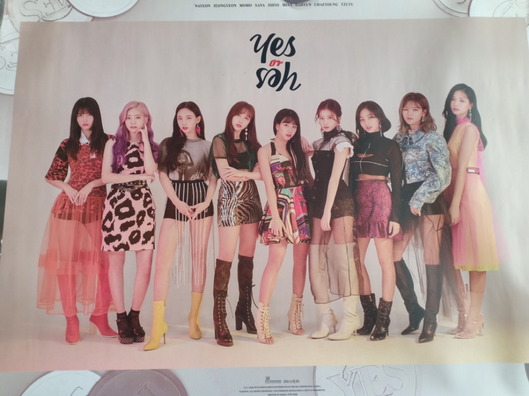 Wts Twice Yes Or Yes Poster Version B K Wave On Carousell In addition to their title track yes or yes, the. my carousell com