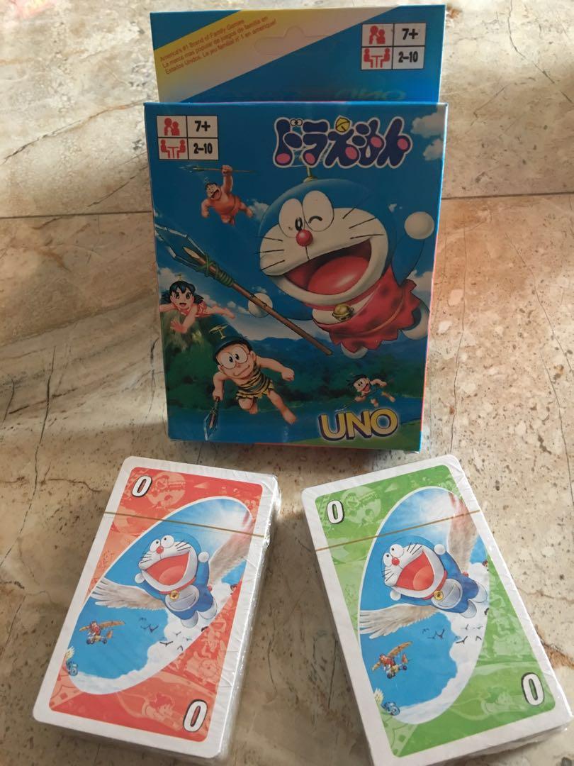 Uno Doraemon Hobbies Toys Toys Games On Carousell