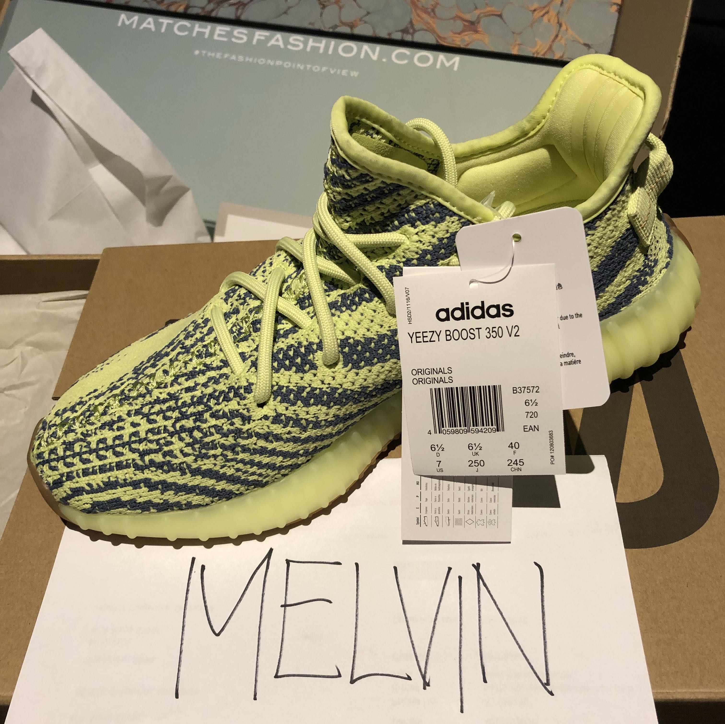 semi frozen yellow yeezy