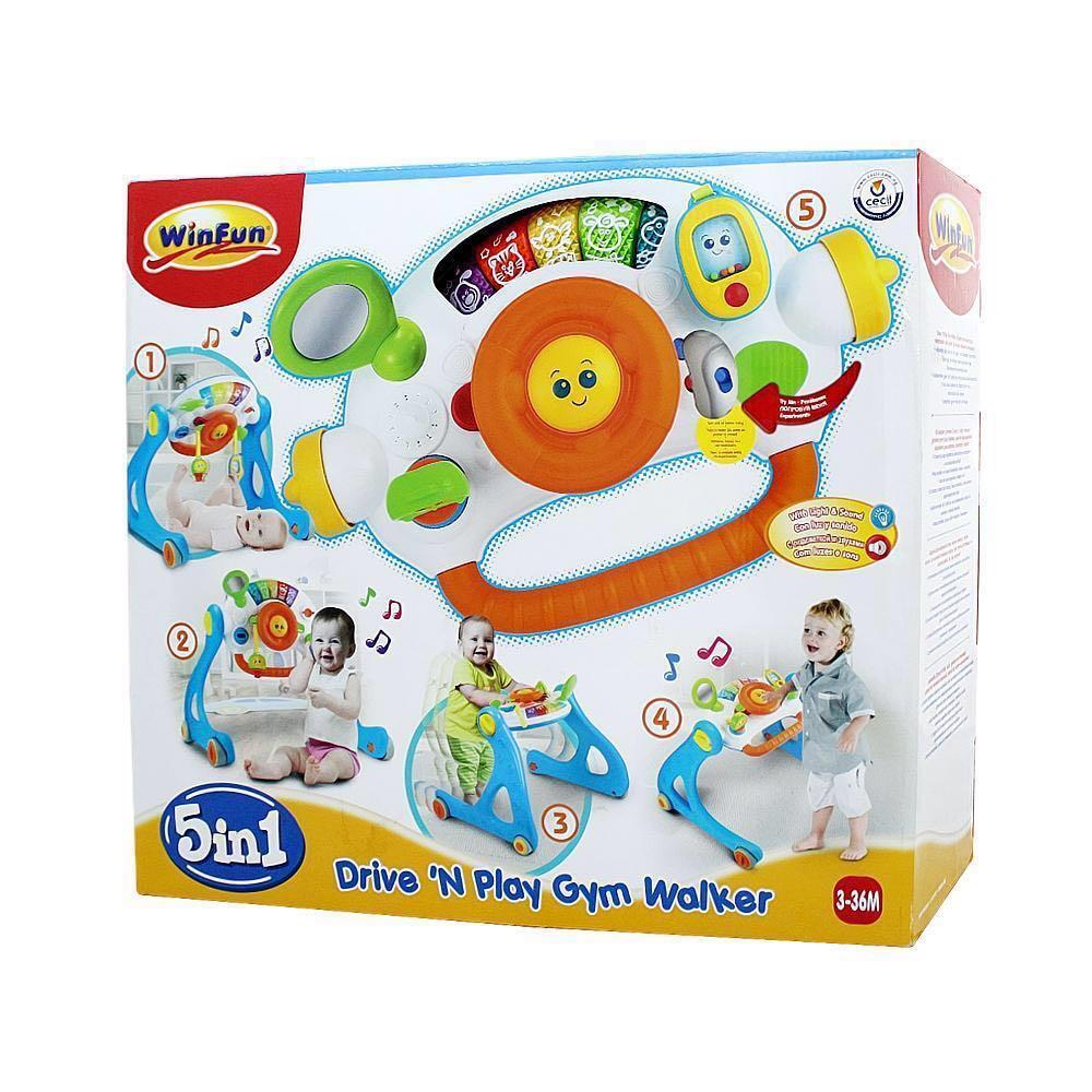 winfun drive n play gym walker