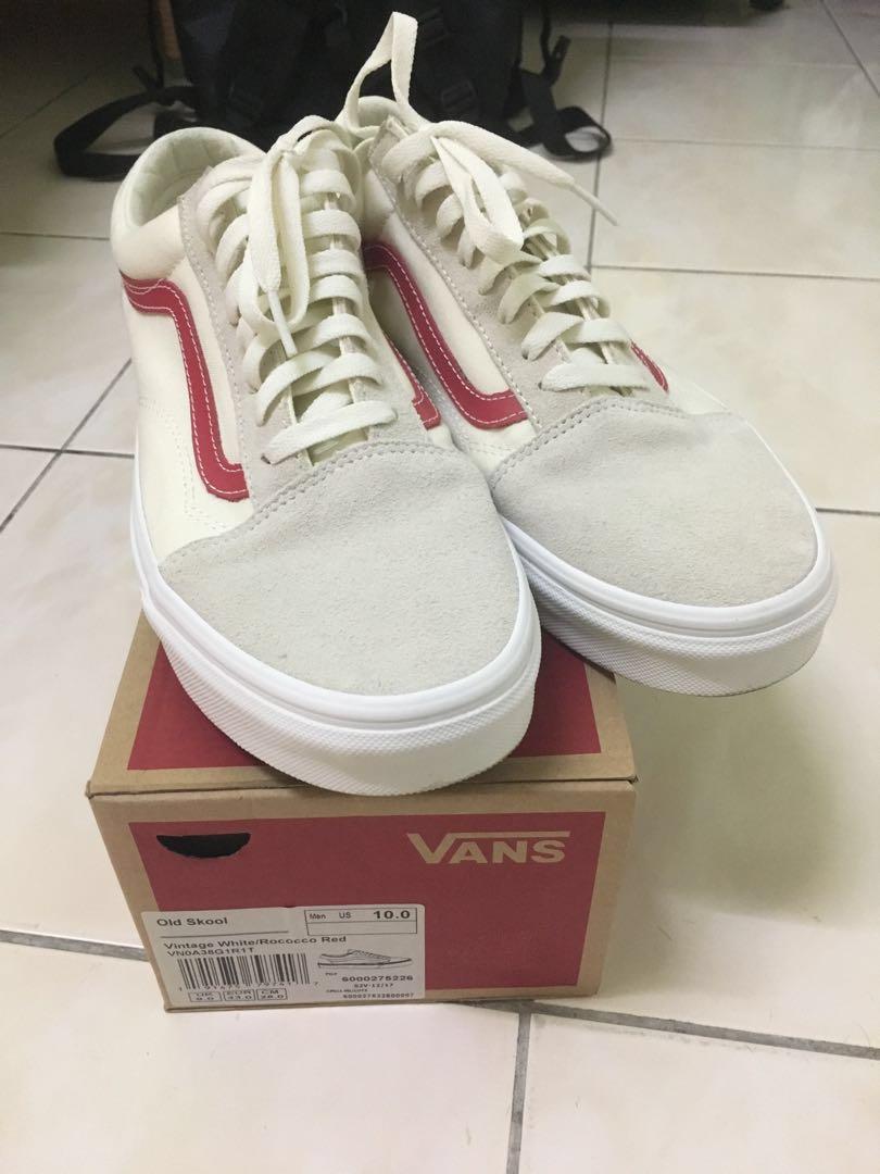 Old skool cream red hotsell