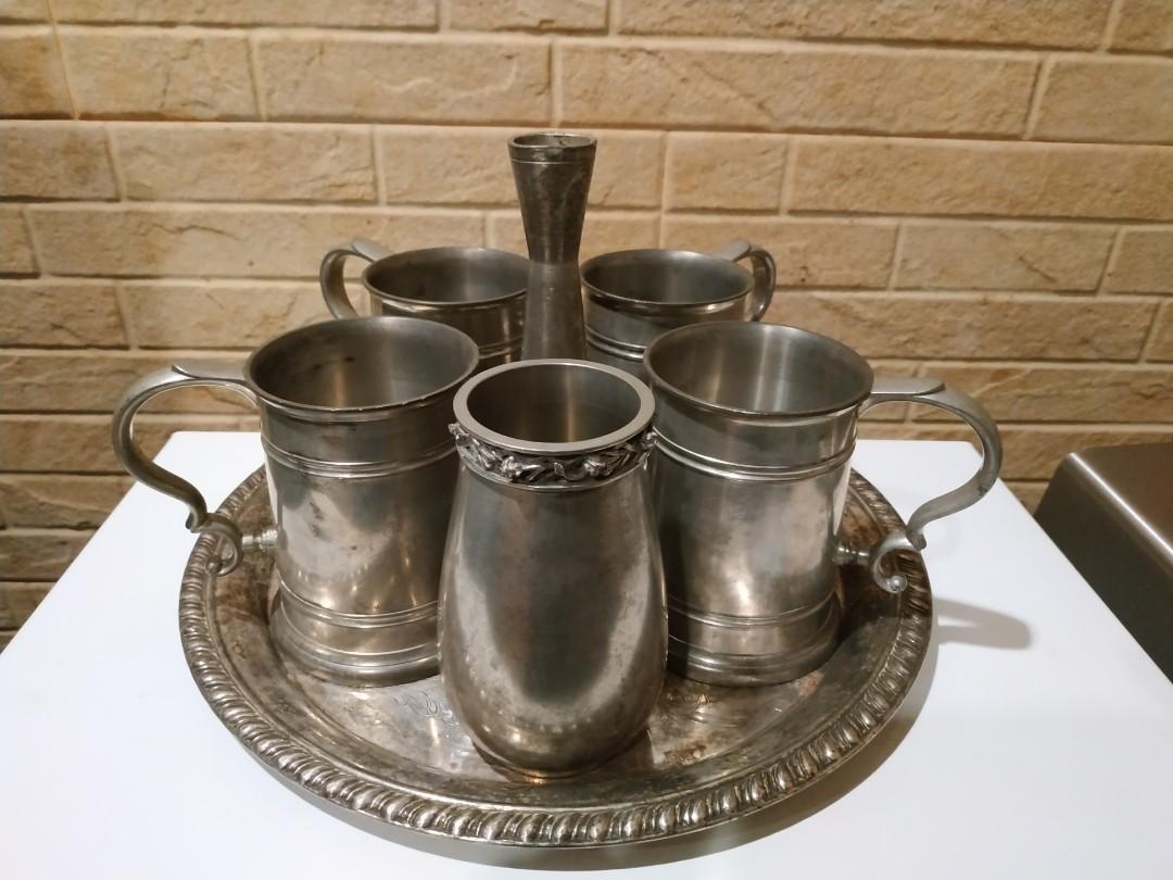 Vintage Royal Selangor Pewter 97 Set Kitchen Appliances Di Carousell