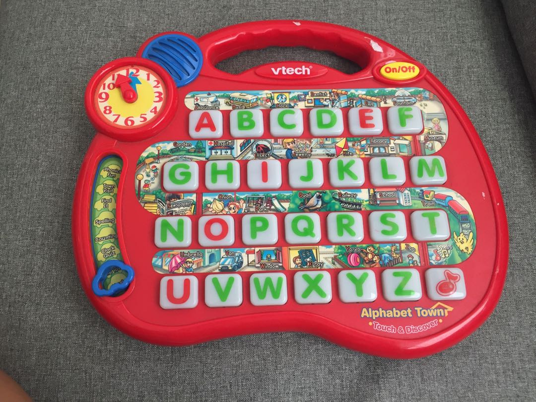 VTech Touch and Discover Alphabet Town.8 Educational Activities, Babies