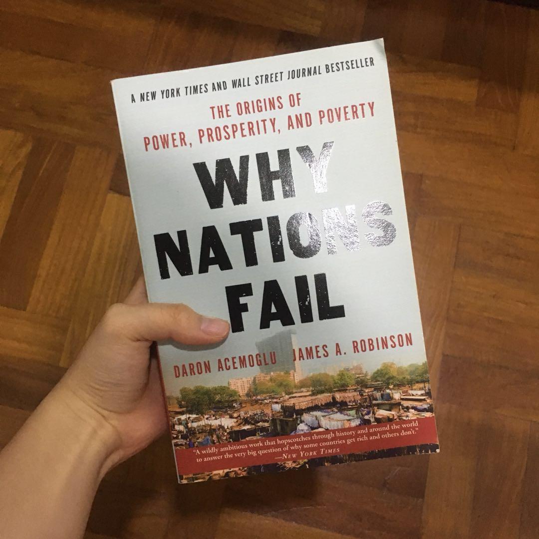 Why Nations Fail Daron Acemoglu & James A Robinson, Hobbies & Toys