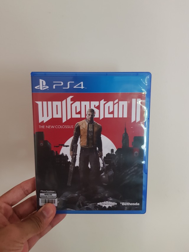 Wolfenstein 2 The New Colossus Ps4 Uncut Wolfenstein 2 The New Colossus PS4, Video Gaming, Video Games