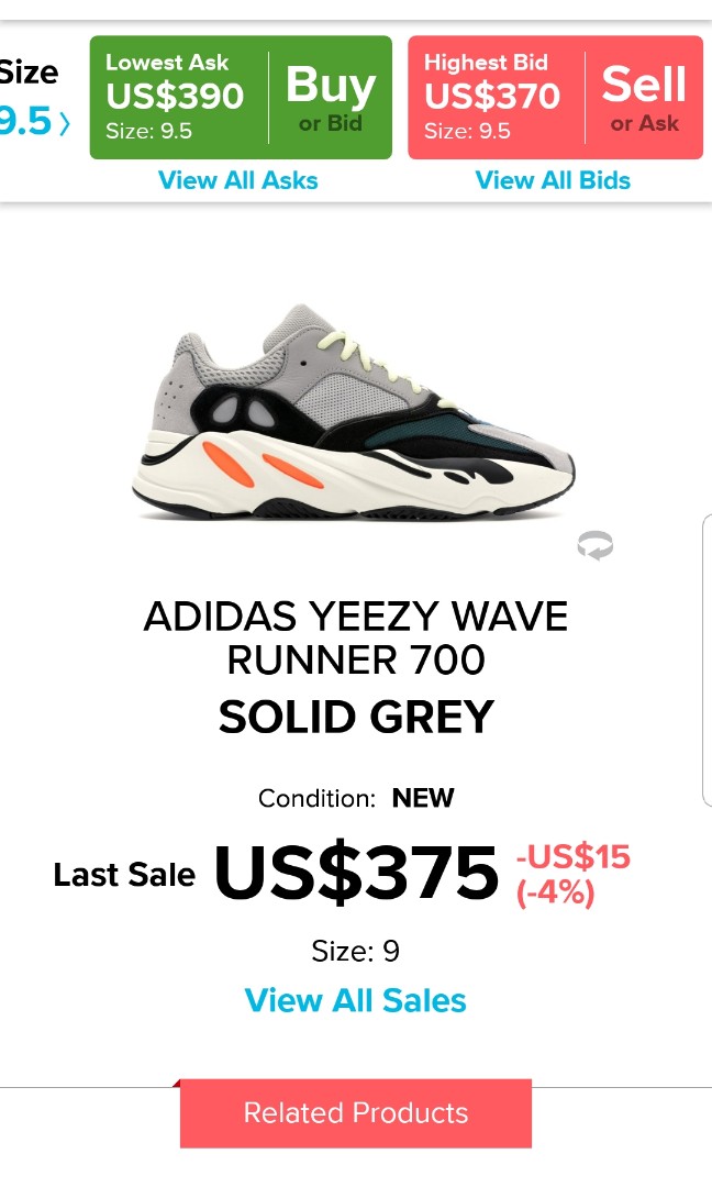 sell yeezy 700