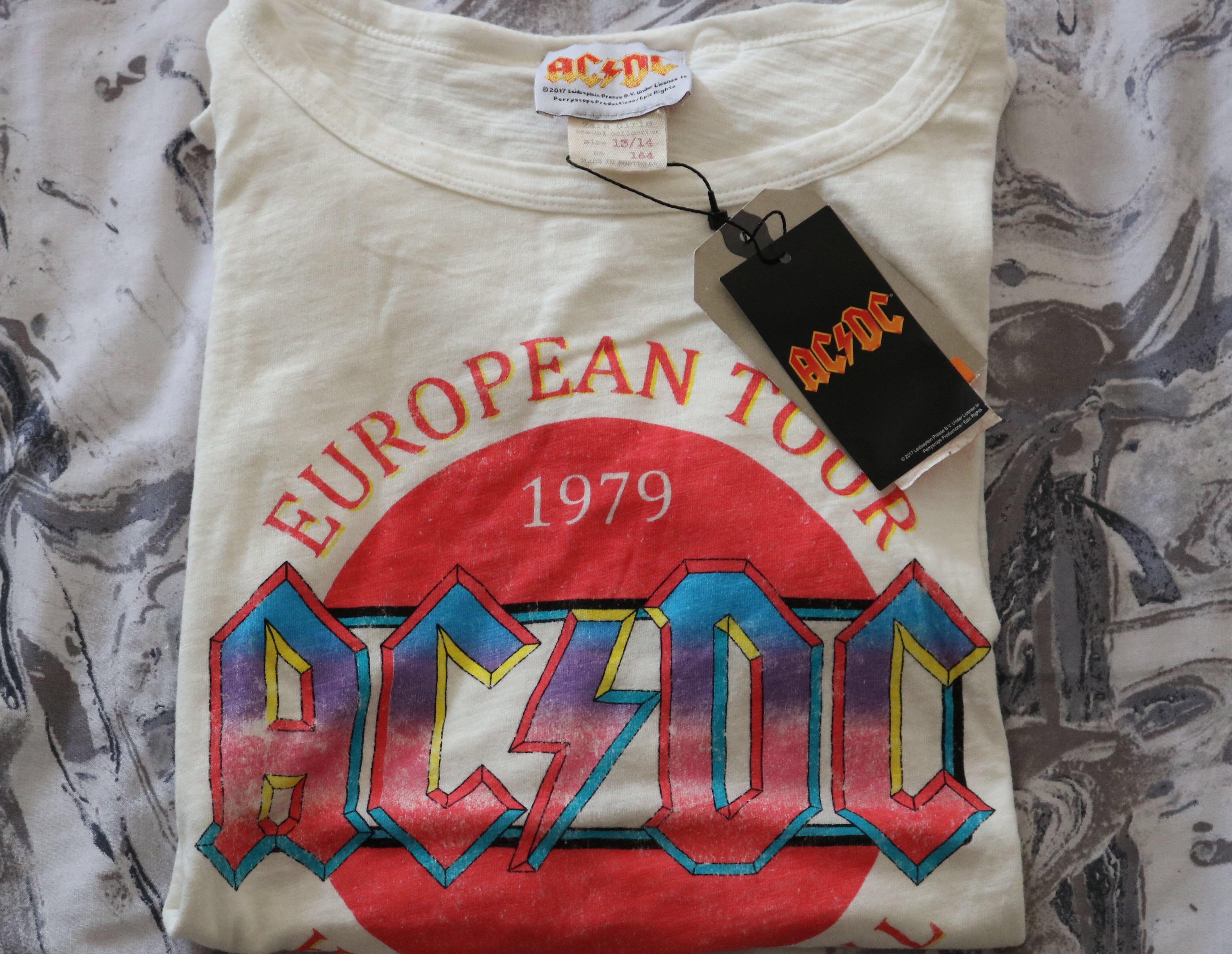 ZARA AC/DC T-shirt, Women's Fashion, Carousell
