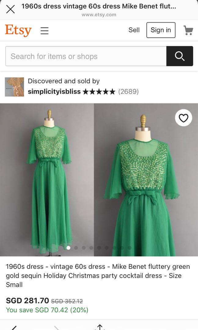 60s gown