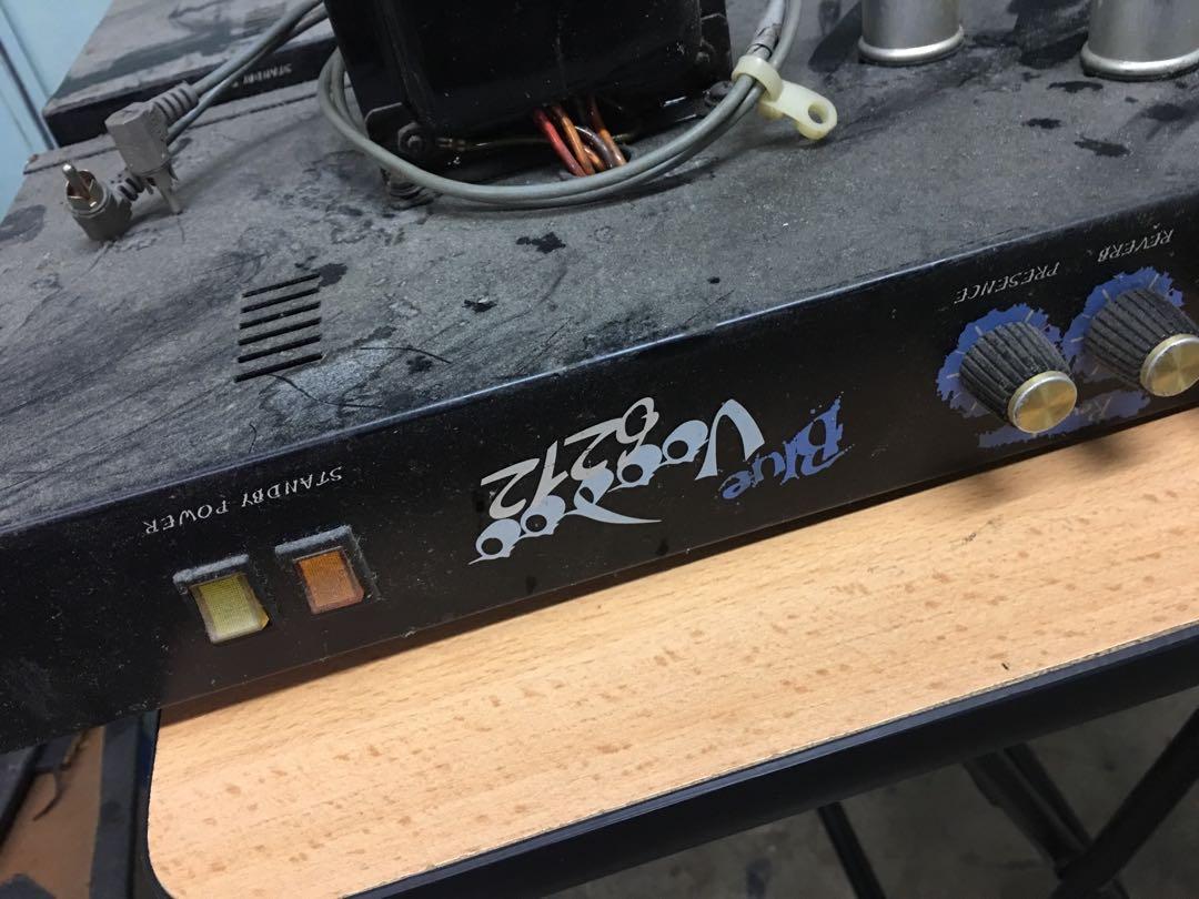 2Sets Crate Blue Voodoo 212 Amp Head, Hobbies & Toys, Music & Media