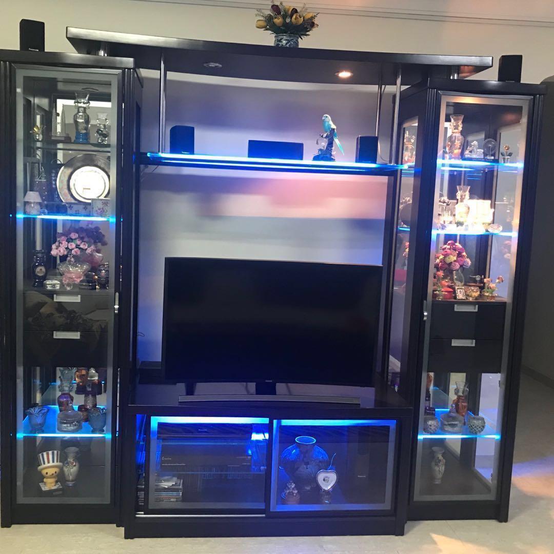 Console display shop shelf