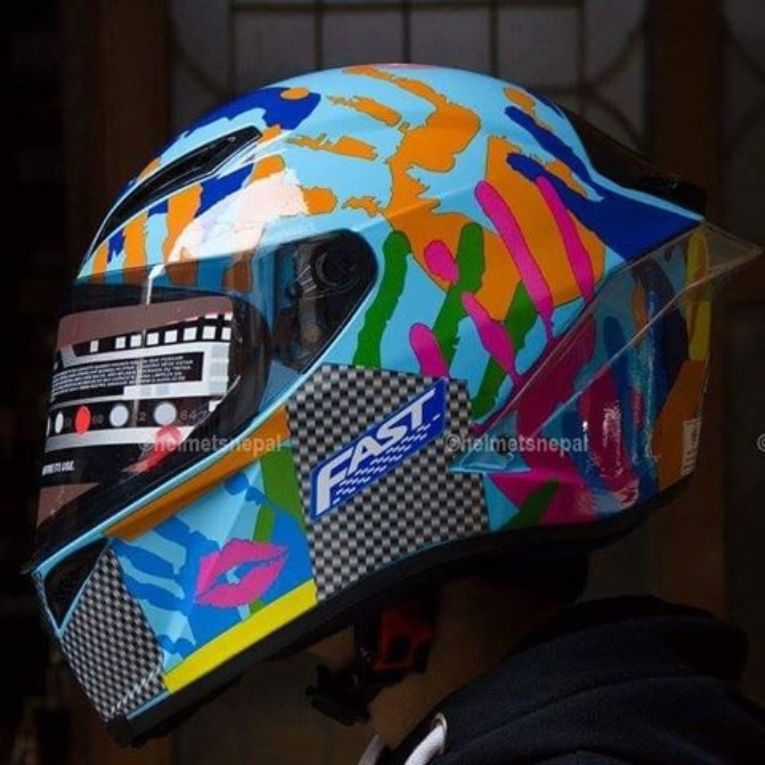 Agv clone helmet clearance