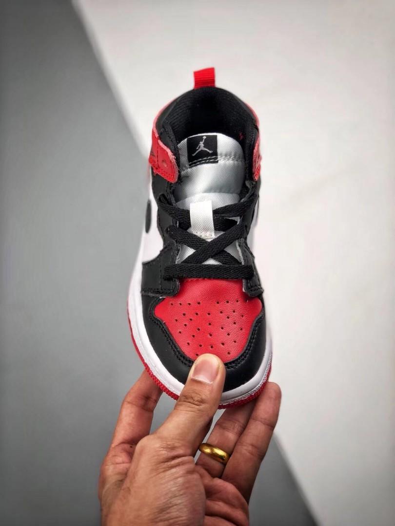 Air Jordan 1 Bred Kids Size Babies Kids Babies Kids Fashion