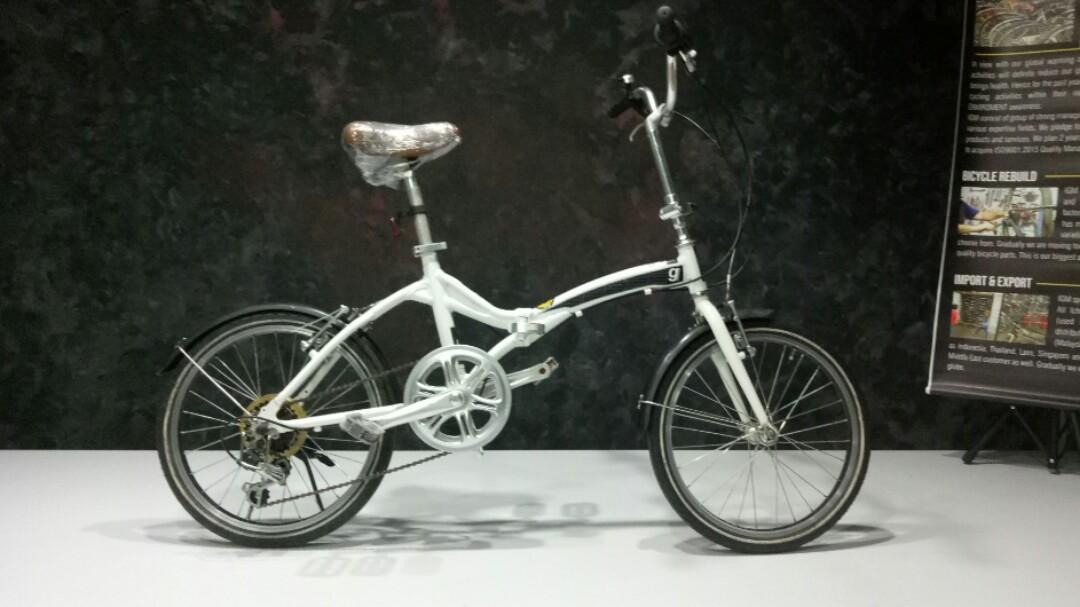 Asahi store folding bike