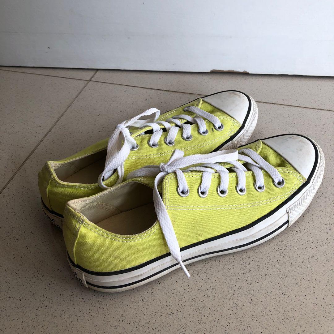green converse shoes womens