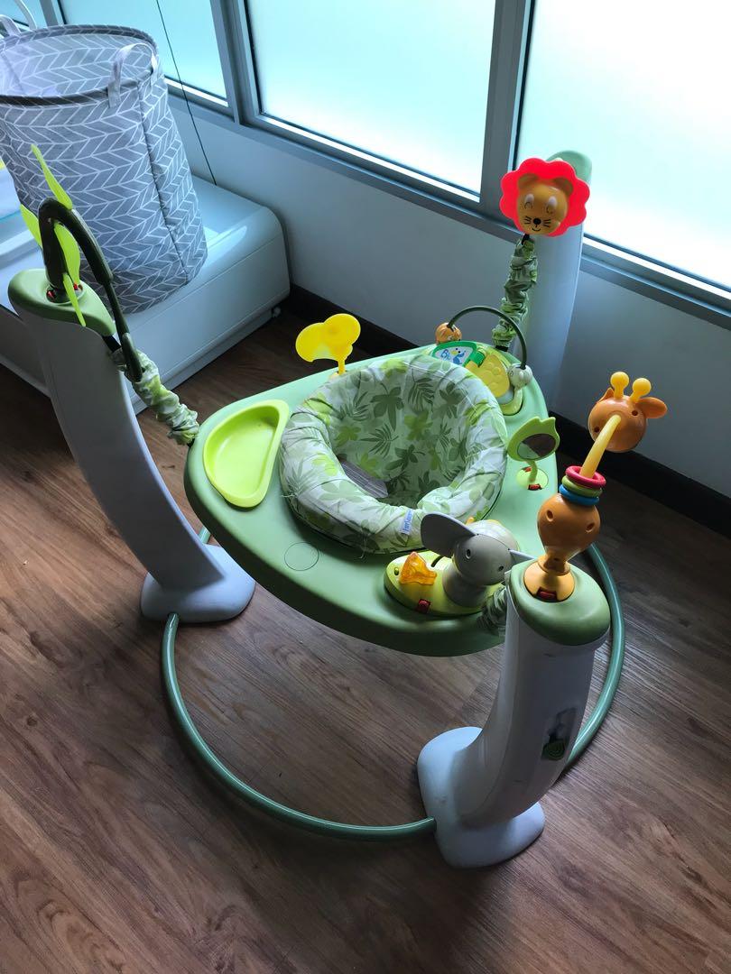 exersaucer wood