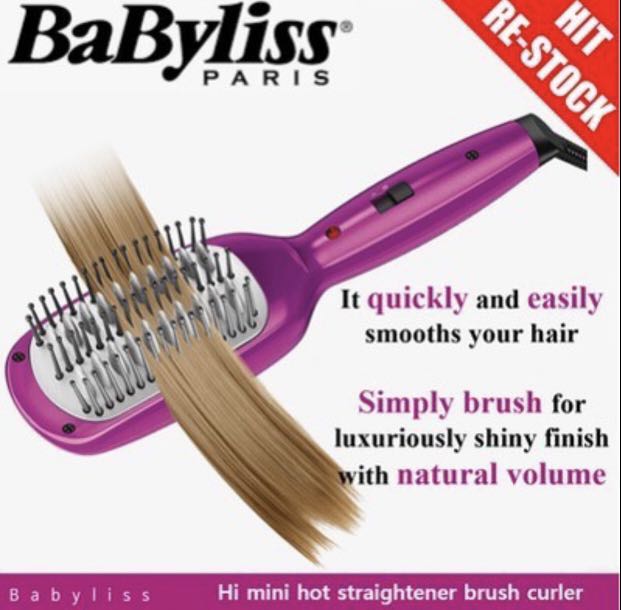 babyliss brush curler