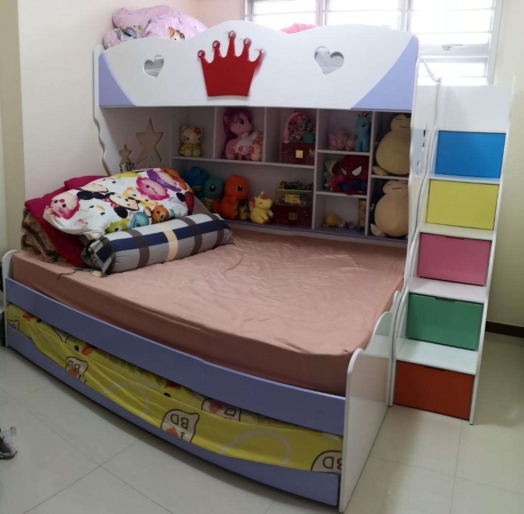 queen size bed for kids