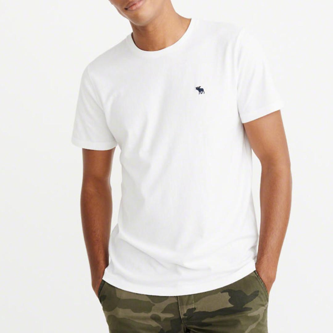 a&f crew tee