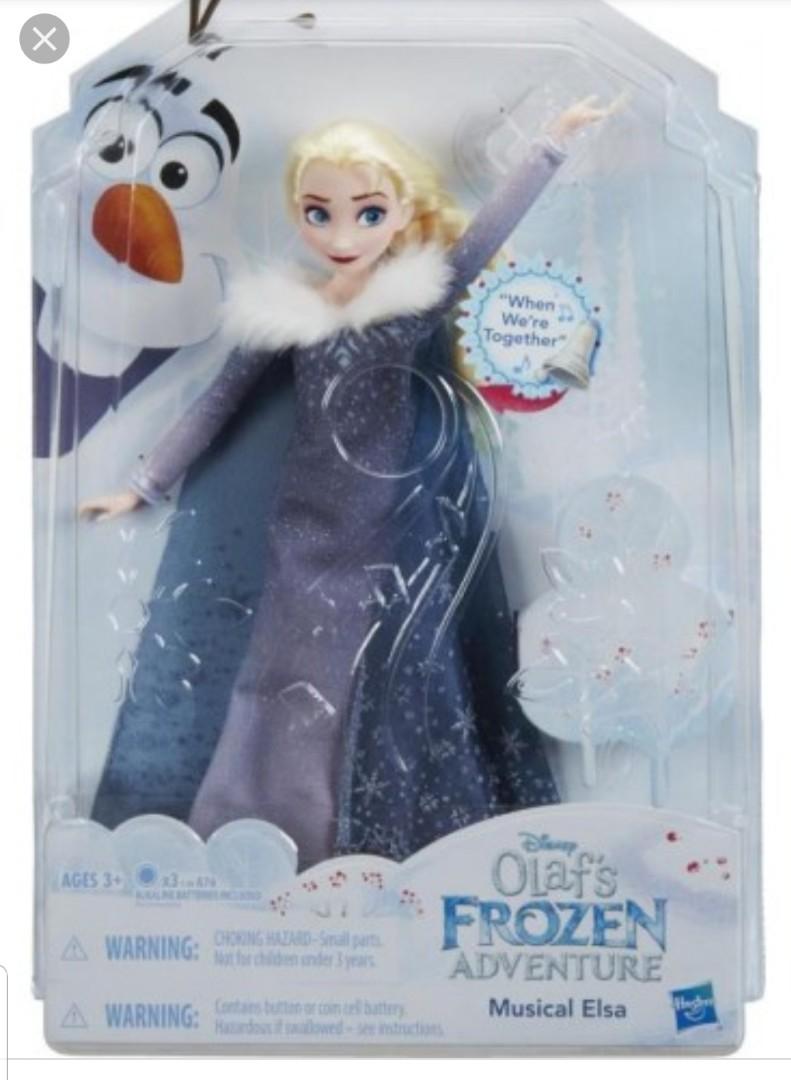 singing elsa doll