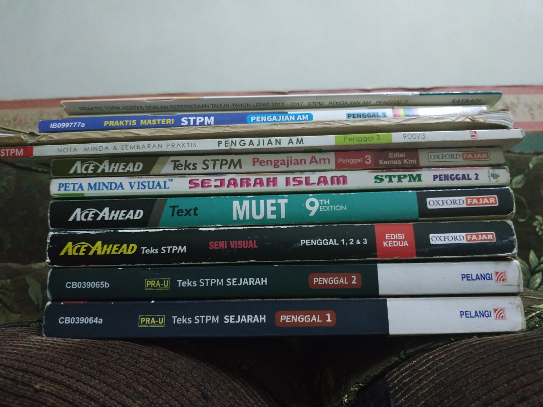 Buku Teks Tingkatan 6 Textbooks On Carousell