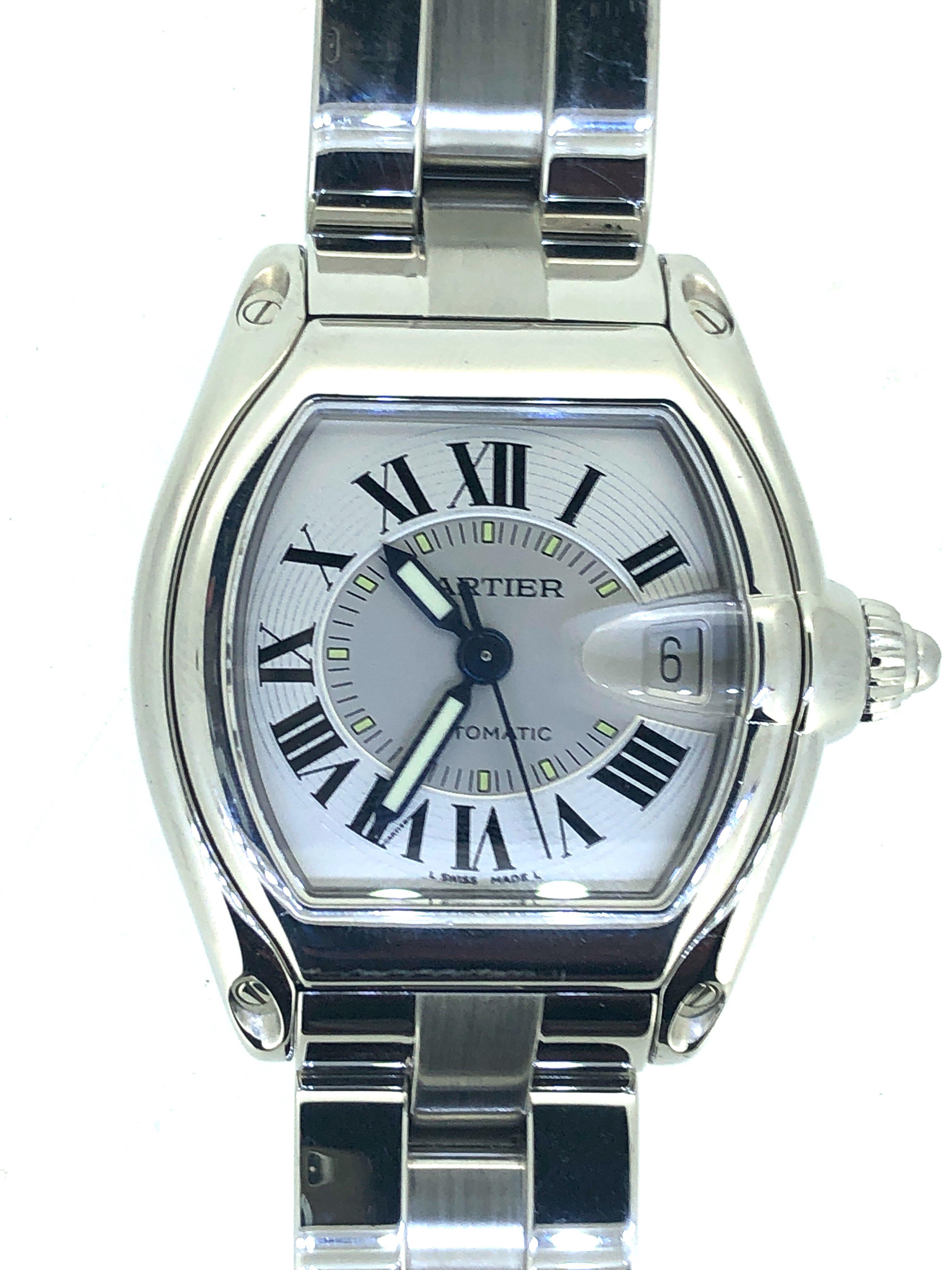 Cartier Roadster 2510 Steel Luxury Watches on Carousell
