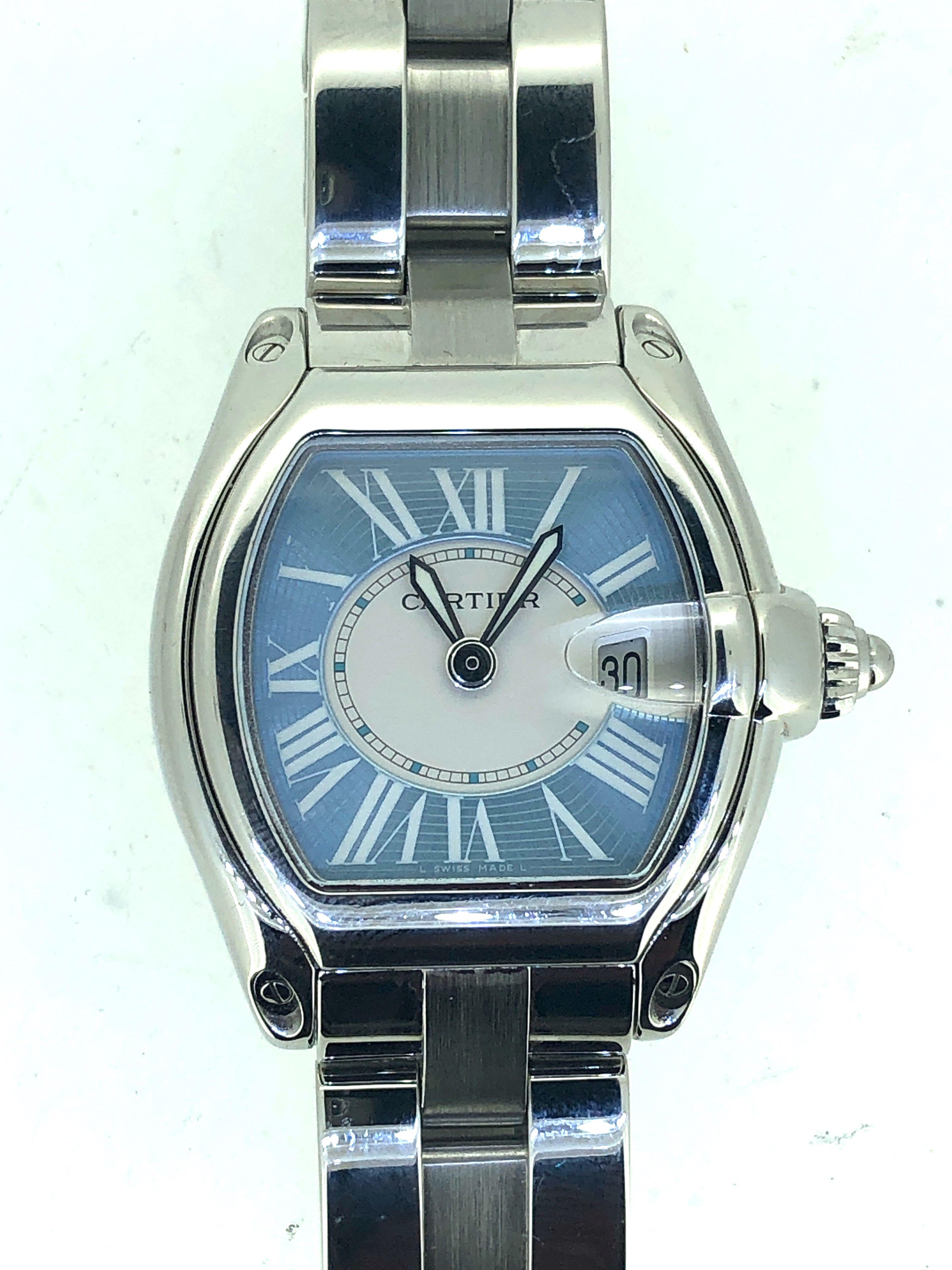 Cartier Roadster 2675 Steel Luxury Watches on Carousell